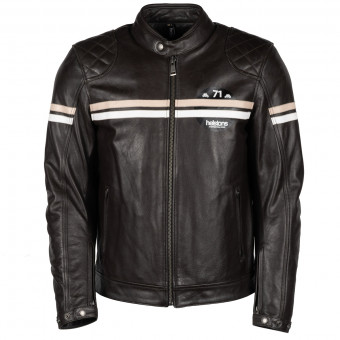 Helstons Chevy Leather Brown Beige White