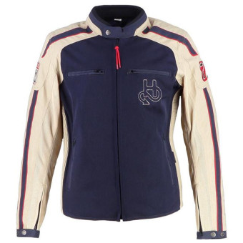 Motorradjacke Helstons Club Girl Air Mash Silver Blue Red
