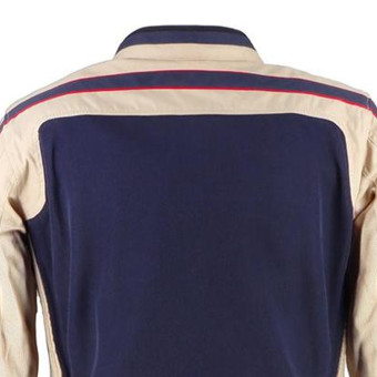 Helstons Club Girl Air Mash Silver Blue Red