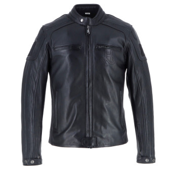 Motorradjacke Helstons Clubman Leather Black