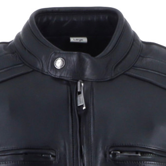 Helstons Clubman Leather Black