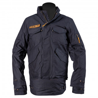 Motorradjacke Helstons Commando Blue