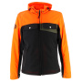 Motorradjacke Helstons Cross Air Mesh Black Orange Khaki