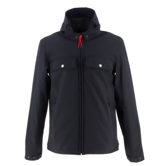 Motorradjacke Helstons Cross Air Mesh Schwarz Schwarz