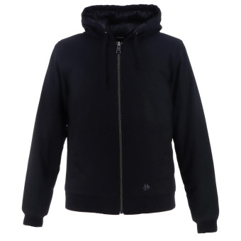 Motorradjacke Helstons Dakota Baumwolle Canvas Schwarz