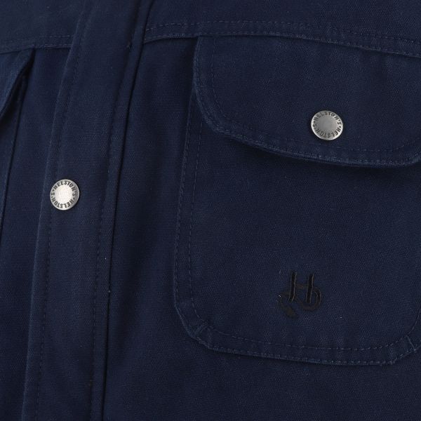 Helstons Detroit Canvas Blau