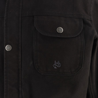 Helstons Detroit Canvas Schwarz