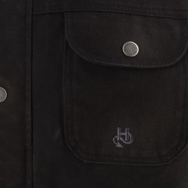 Helstons Detroit Canvas Schwarz