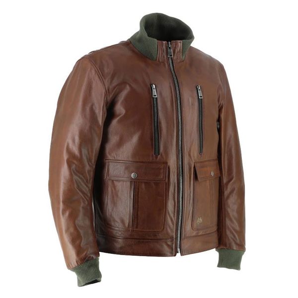 Helstons Downtown Leather Rag Tan Gewachst