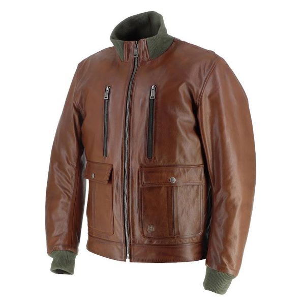 Helstons Downtown Leather Rag Tan Gewachst