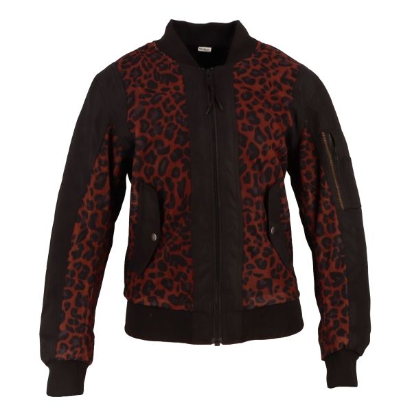 Motorradjacke Helstons Elisa Air Mesh Black Leopard