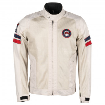 Motorradjacke Helstons Elron Mesh Silver