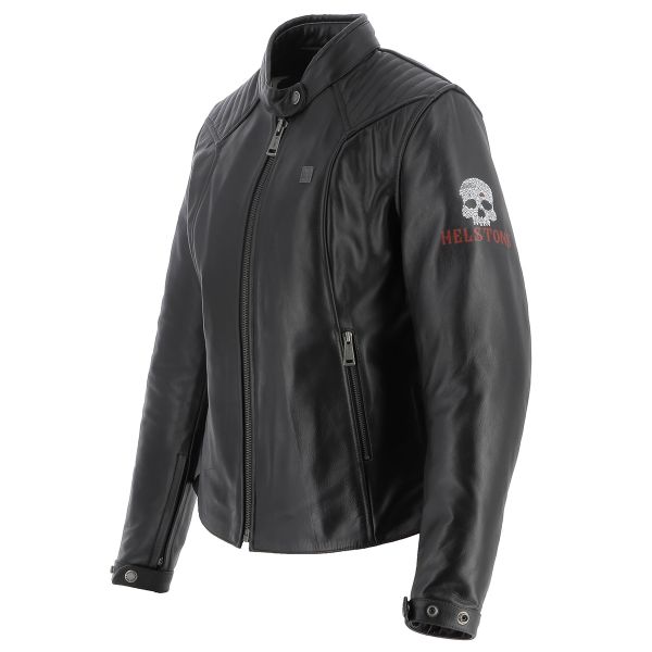 Motorradjacke Helstons Emilia Black Motorradjacke Helstons Emilia Black