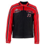 Motorradjacke Helstons Formula Sport Air Red Black