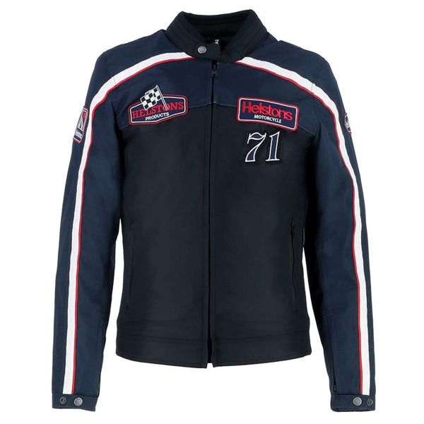 Motorradjacke Helstons Formula Sport Blue Black