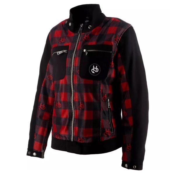 Helstons Genesis Air Lady Black Red