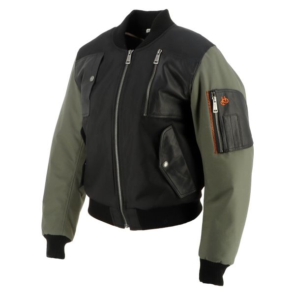 Helstons H Bomb Lady Black Khaki