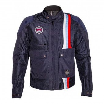 Motorradjacke Helstons Hamilton Mesh Blue