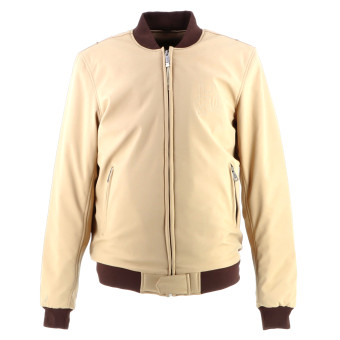 Motorradjacke Helstons Harry Beige Brown