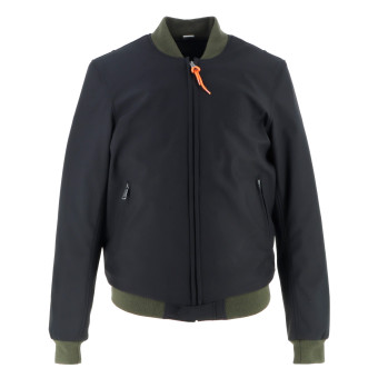 Motorradjacke Helstons Harry Black Khaki