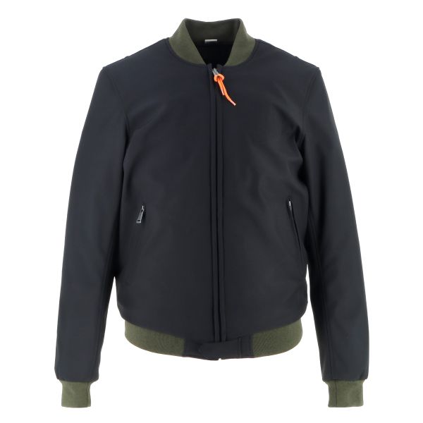 Motorradjacke Helstons Harry Black Khaki