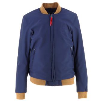 Motorradjacke Helstons Harry Blue Kraft