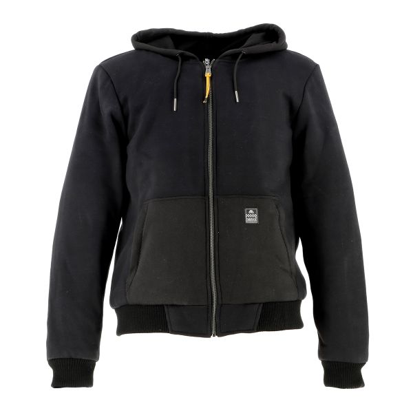 Motorradjacke Helstons Hoodie Basic Black Motorradjacke Helstons Hoodie Basic Black
