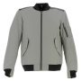 Motorradjacke Helstons Howard Silver Black