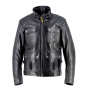 Motorradjacke Helstons Hunt Leather Black