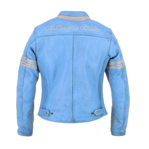 Helstons Indiana Leather Himmelblau