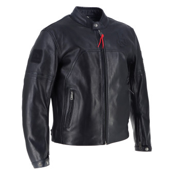 Helstons Indianapolis Leather Schwarz