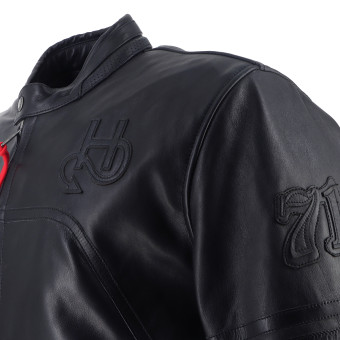 Helstons Indianapolis Leather Schwarz