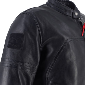 Helstons Indianapolis Leather Schwarz