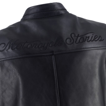 Helstons Indianapolis Leather Schwarz