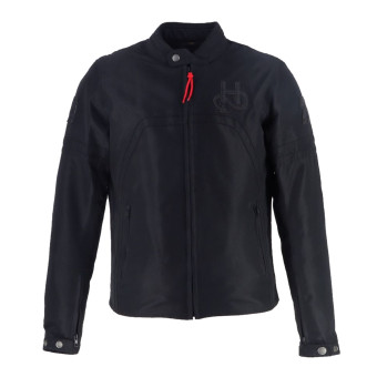 Motorradjacke Helstons Indianapolis Technisch Schwarz Beige