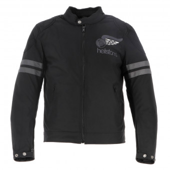 Motorradjacke Helstons Jake Speed Black Grey