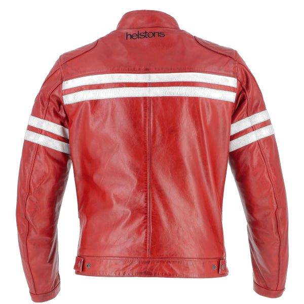 Helstons Jake Speed Leather Red