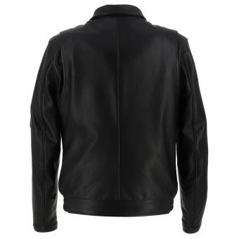 Helstons Jet Leather Rag Black
