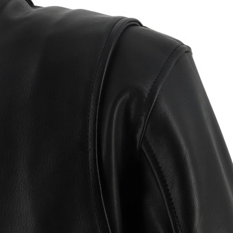 Helstons Jet Leather Rag Black