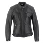Motorradjacke Helstons Jody Leather Soft Black