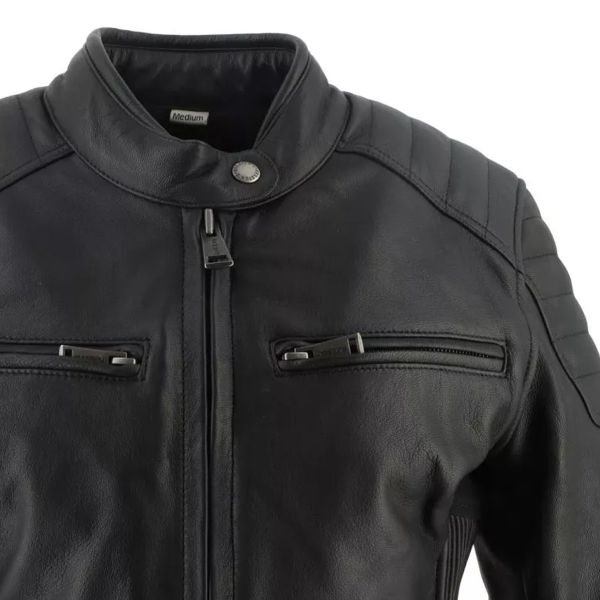 Helstons Jody Leather Soft Black