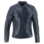 Motorradjacke Helstons Jody Leather Soft Blue