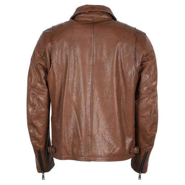Helstons Joey Coton Leather Kraft Brown