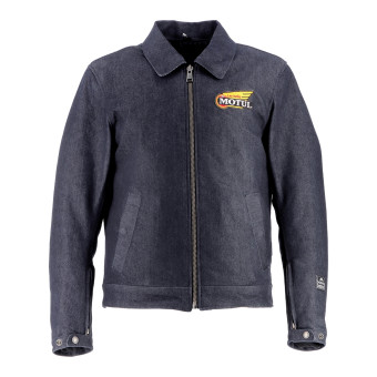 Motorradjacke Helstons Mecanic Motul Blue