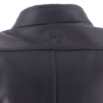 Helstons Missile Leather Black