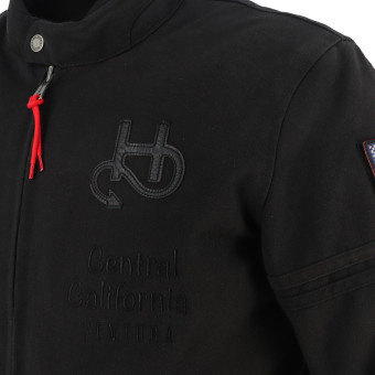 Helstons Nashville Canvas Schwarz