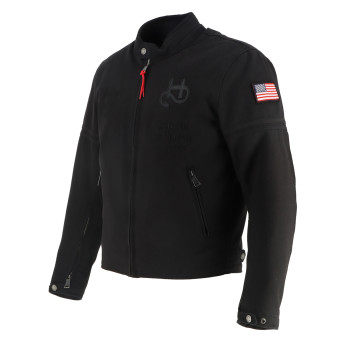 Helstons Nashville Canvas Schwarz