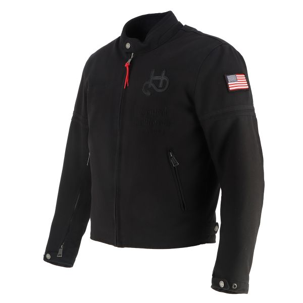 Helstons Nashville Canvas Schwarz