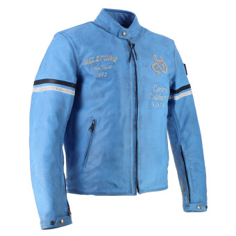 Helstons Nashville Leather Himmelblau