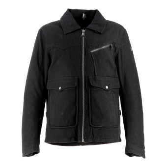 Motorradjacke Helstons Ontario Coton Cordura Black